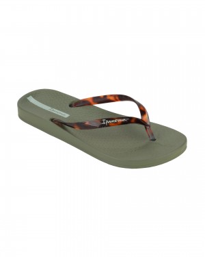 Ipanema Ana Connect Teenslippers Dames Groen | 45182-DYAV