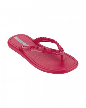 Ipanema Meu Sol Teenslippers Dames Donkerroze | 46580-FTPW