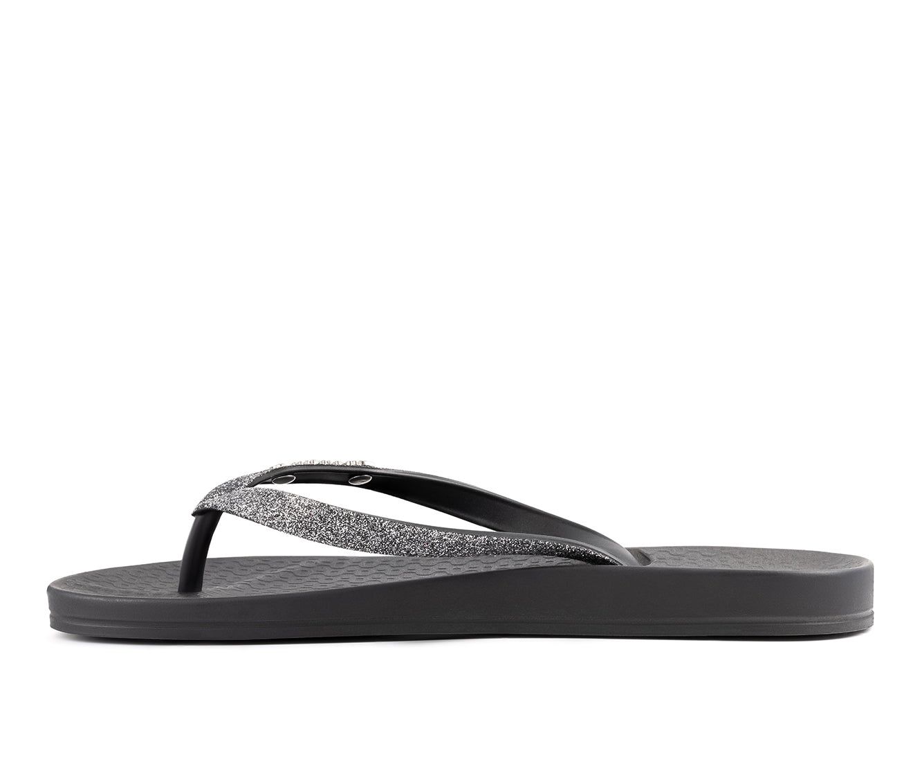 Ipanema Ana Sparkle Teenslippers Dames Zwart | 35264-IKZU