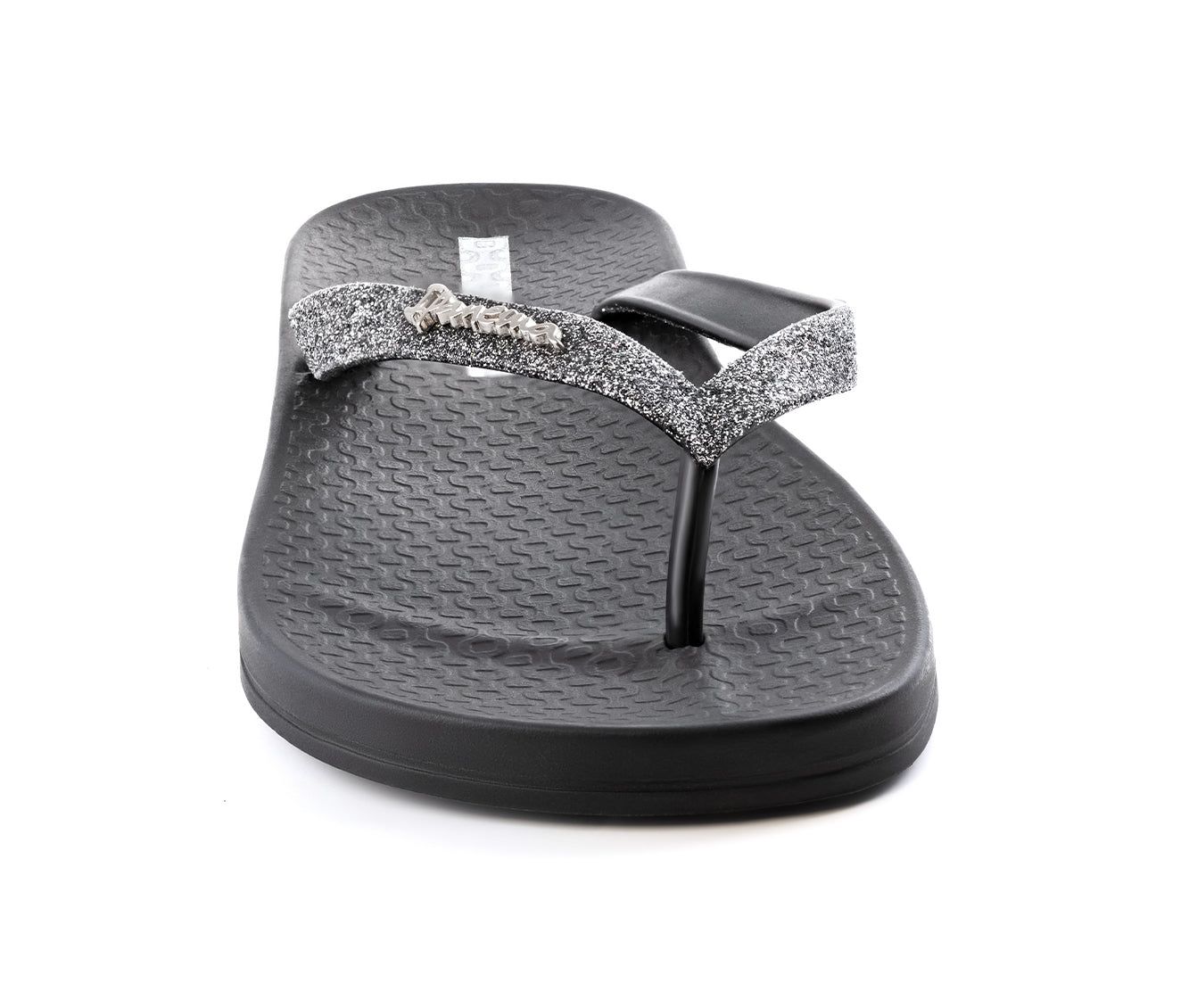 Ipanema Ana Sparkle Teenslippers Dames Zwart | 35264-IKZU