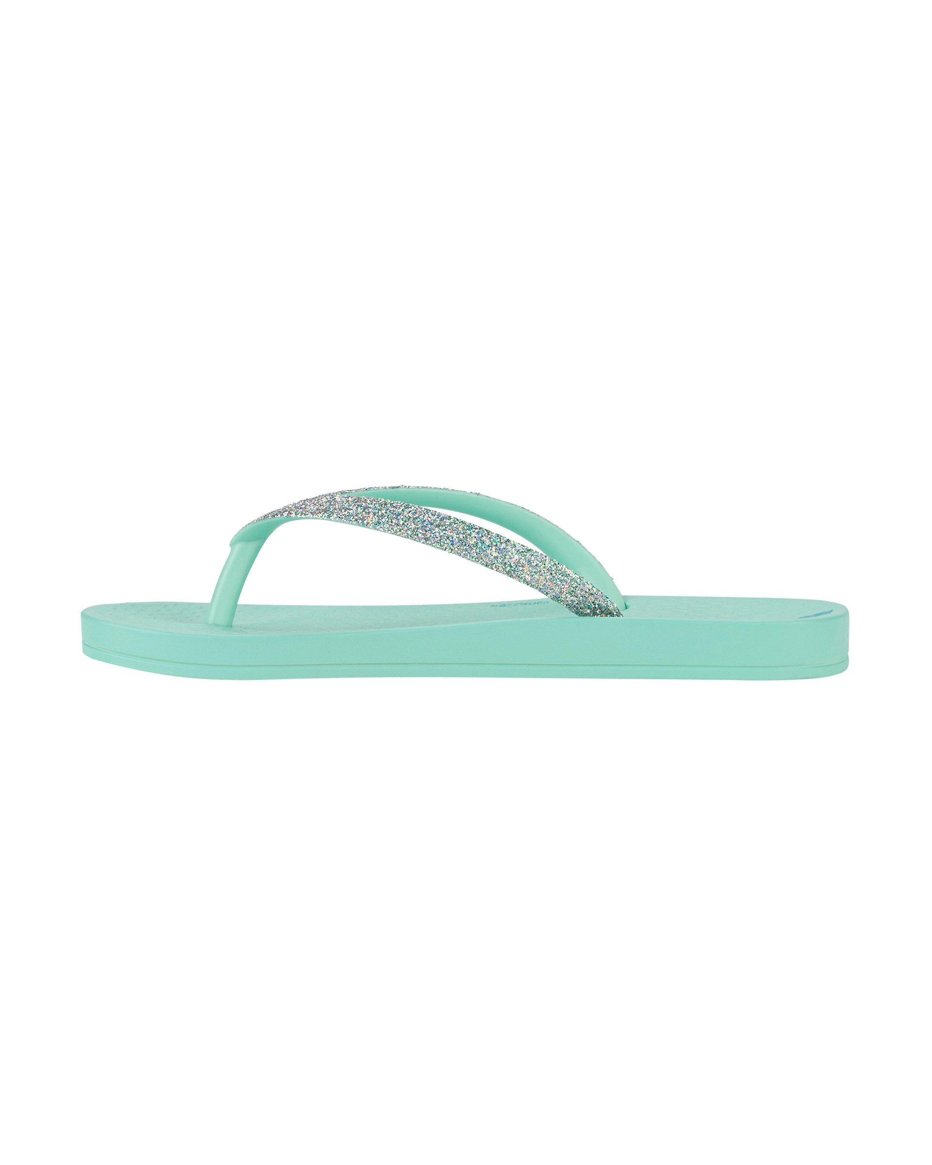 Ipanema Ana Sparkle Teenslippers Kinderen Groen Groen | 46927-LBSR