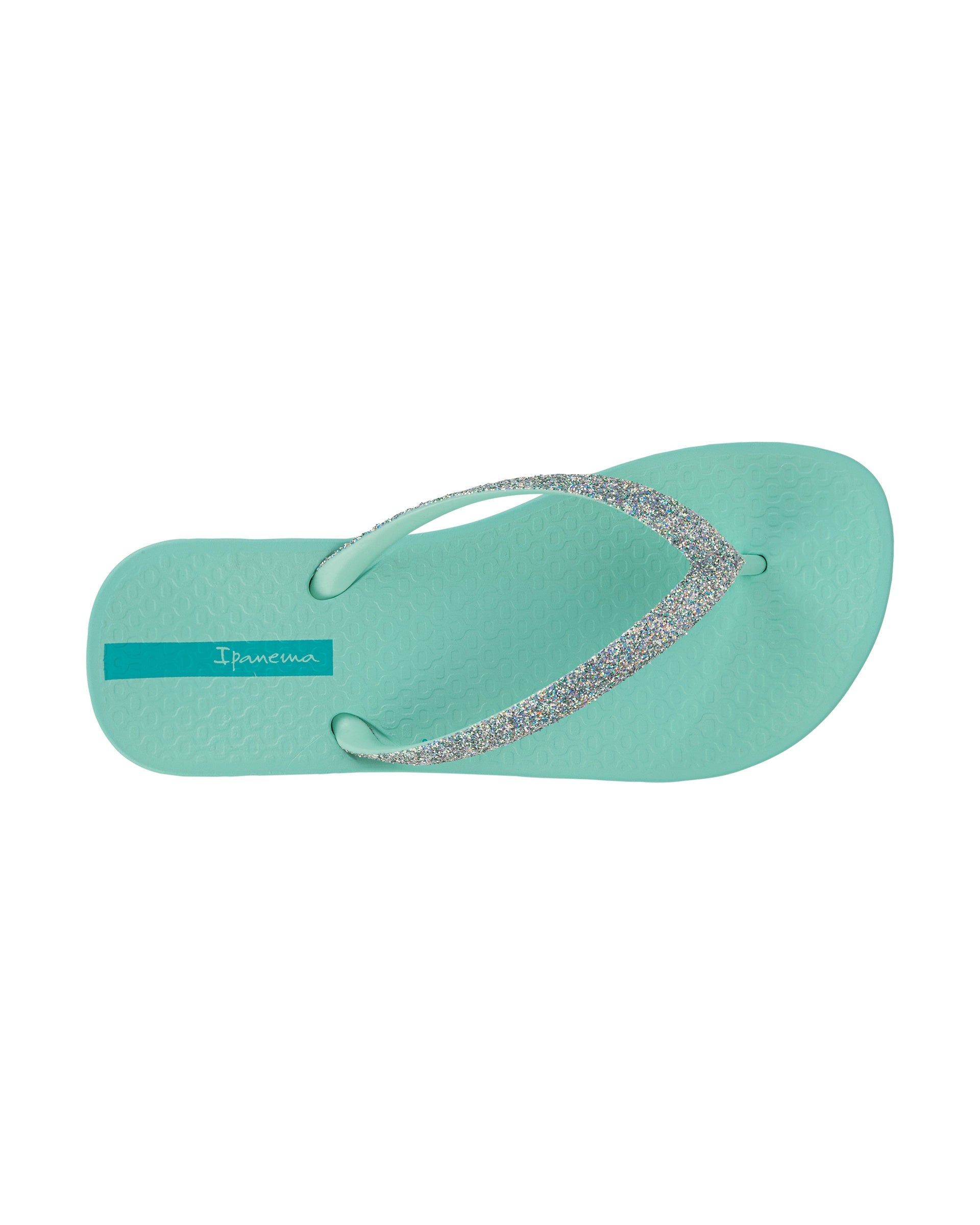 Ipanema Ana Sparkle Teenslippers Kinderen Groen Groen | 46927-LBSR