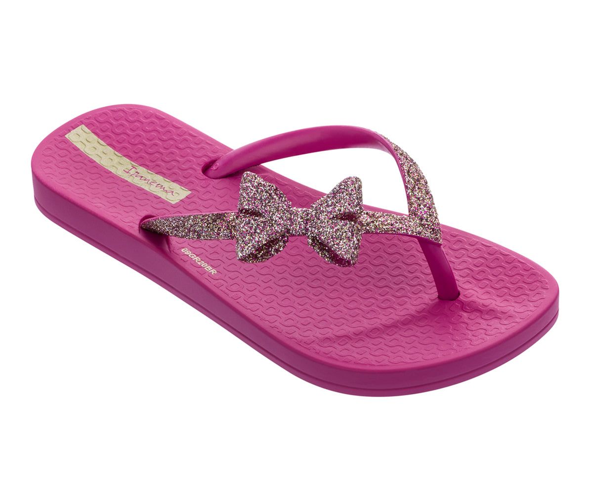 Ipanema Ana Sparkle Teenslippers Kinderen Donkerroze | 37156-QXMD