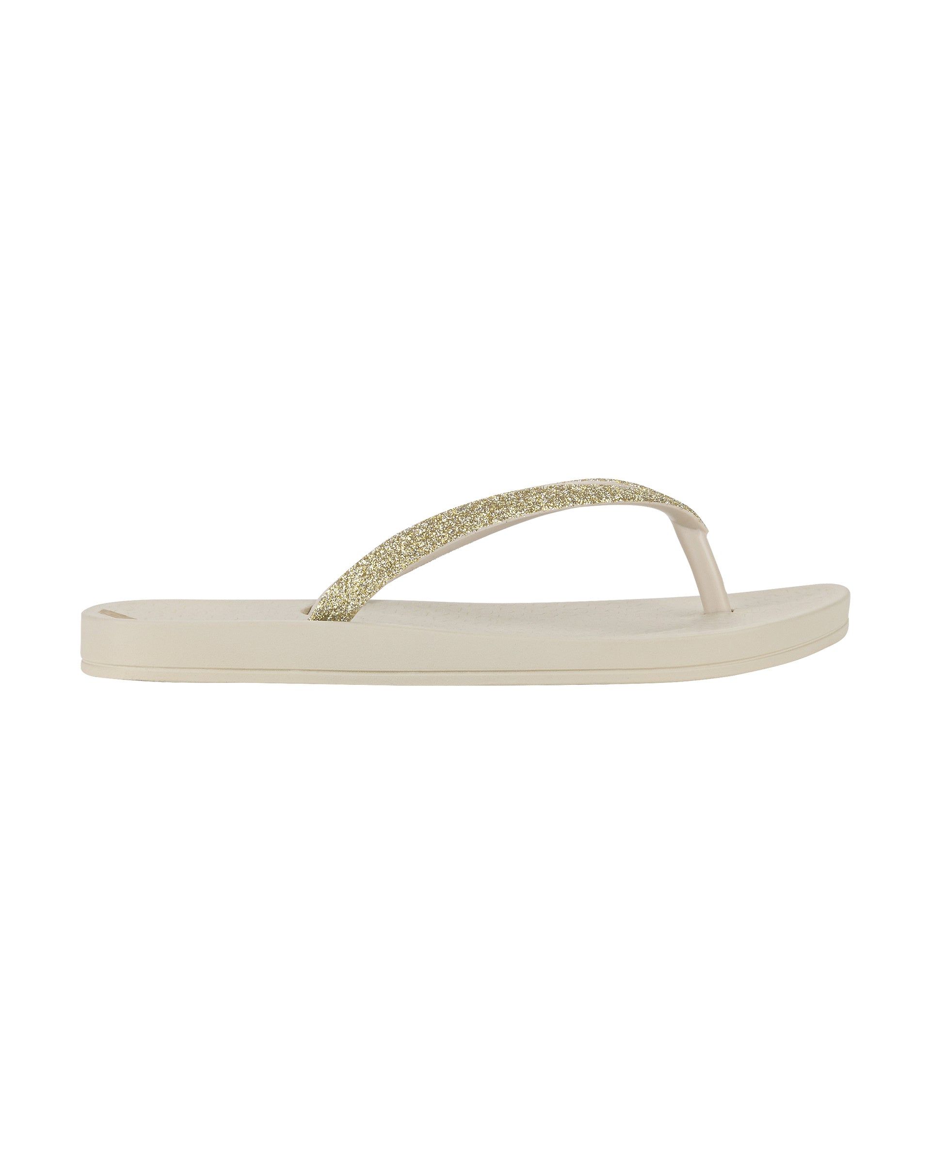 Ipanema Ana Sparkle Teenslippers Kinderen Beige Beige | 61725-ENBR