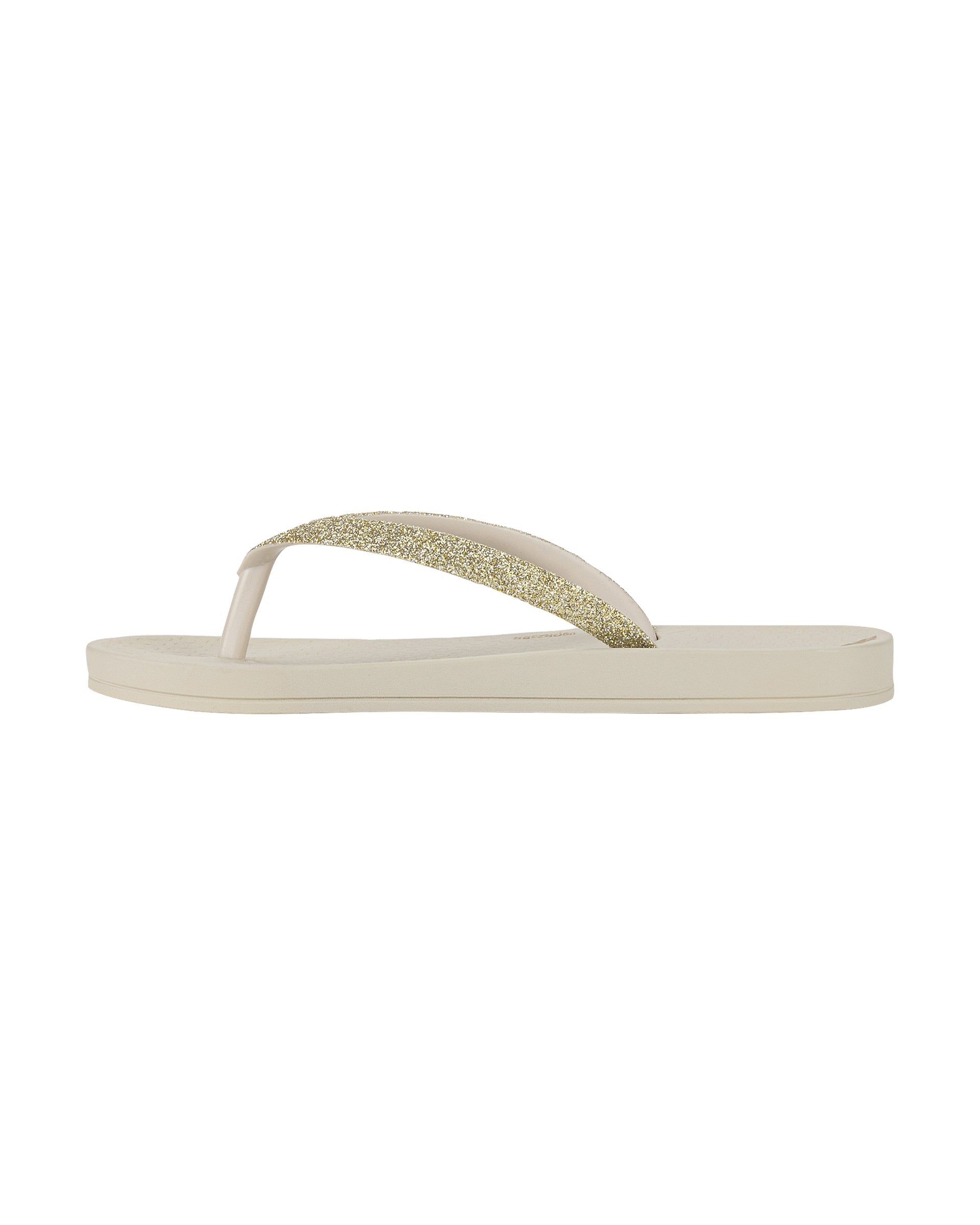 Ipanema Ana Sparkle Teenslippers Kinderen Beige Beige | 61725-ENBR