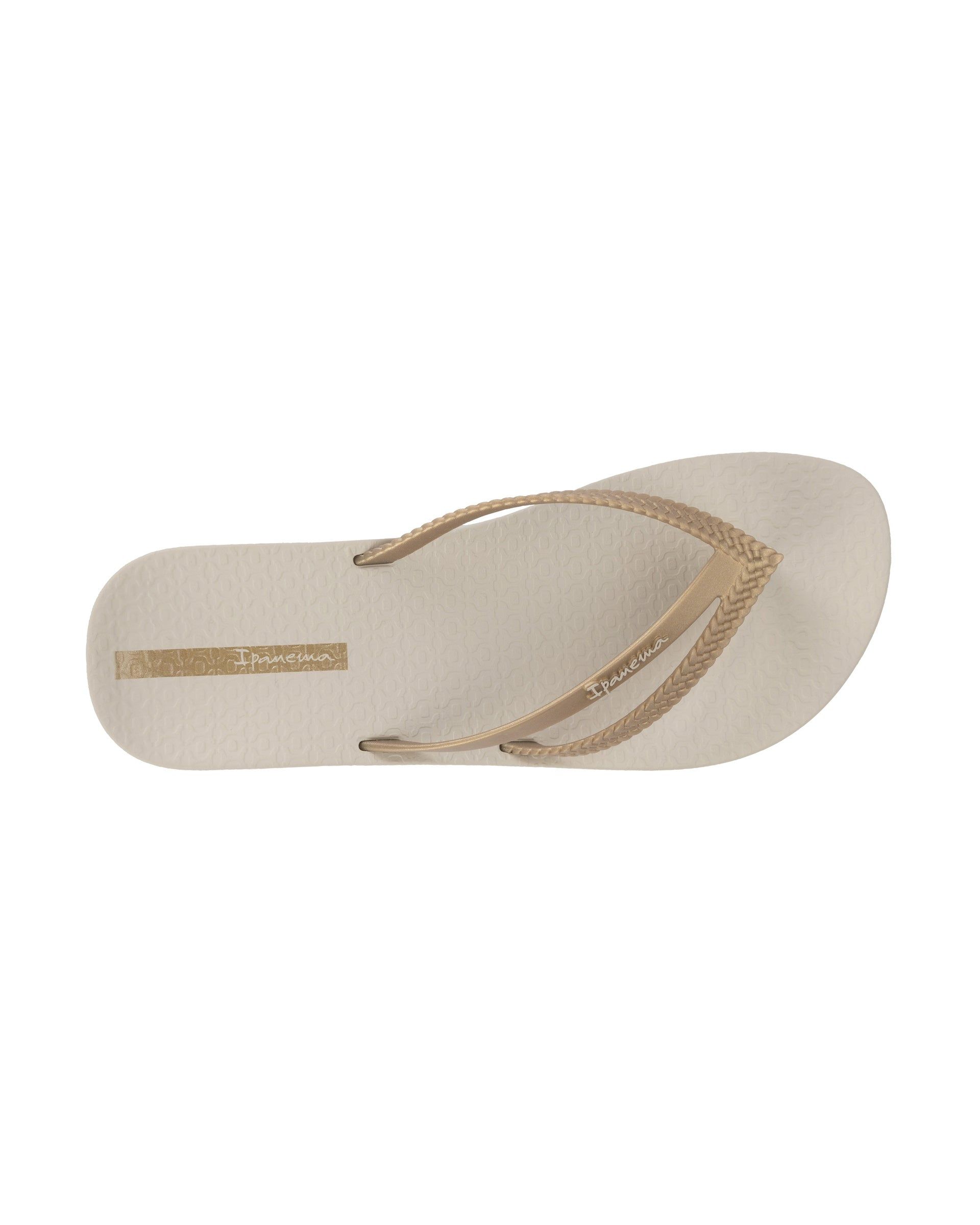 Ipanema Bossa Soft Teenslippers Dames Beige Goud | 74682-PLON