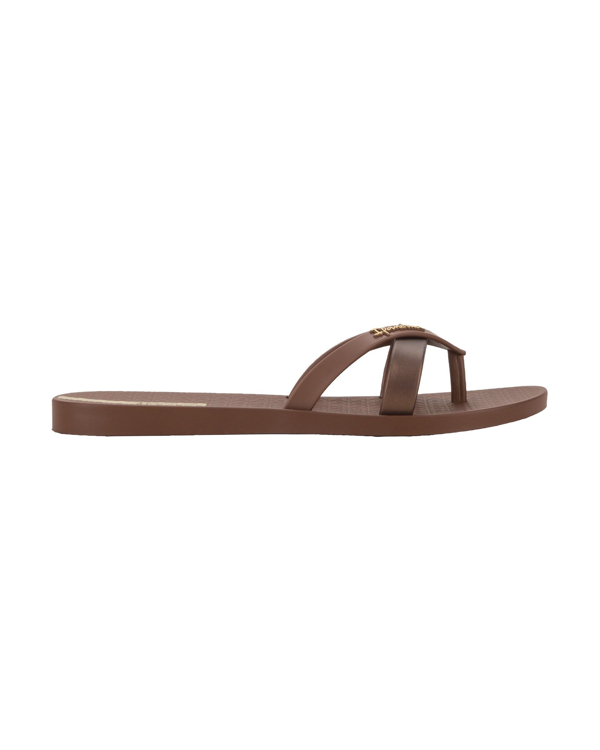 Ipanema Kirei Teenslippers Dames Bruin Bruin | 68470-SQNB