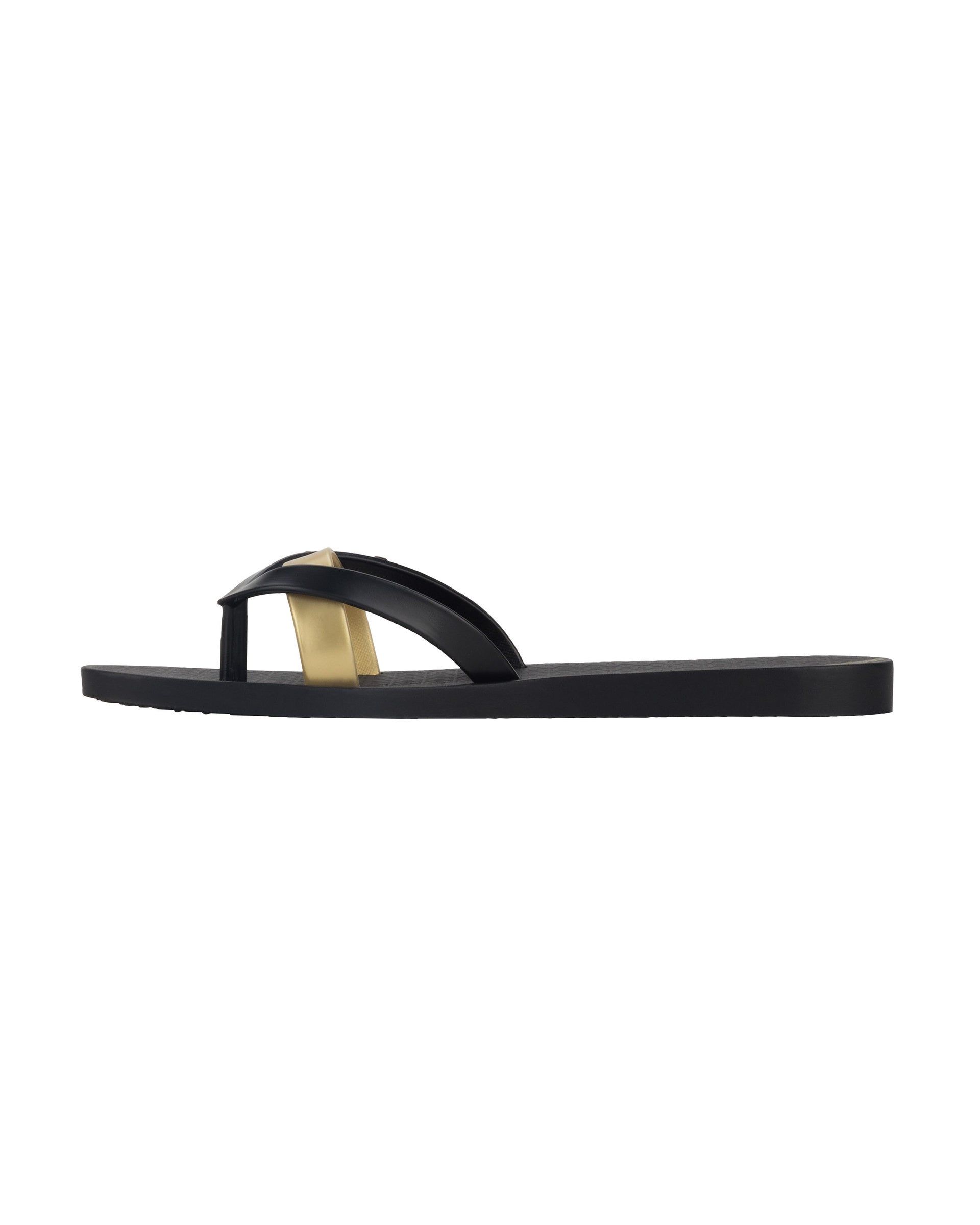 Ipanema Kirei Teenslippers Dames Zwart Goud | 39706-MPDW