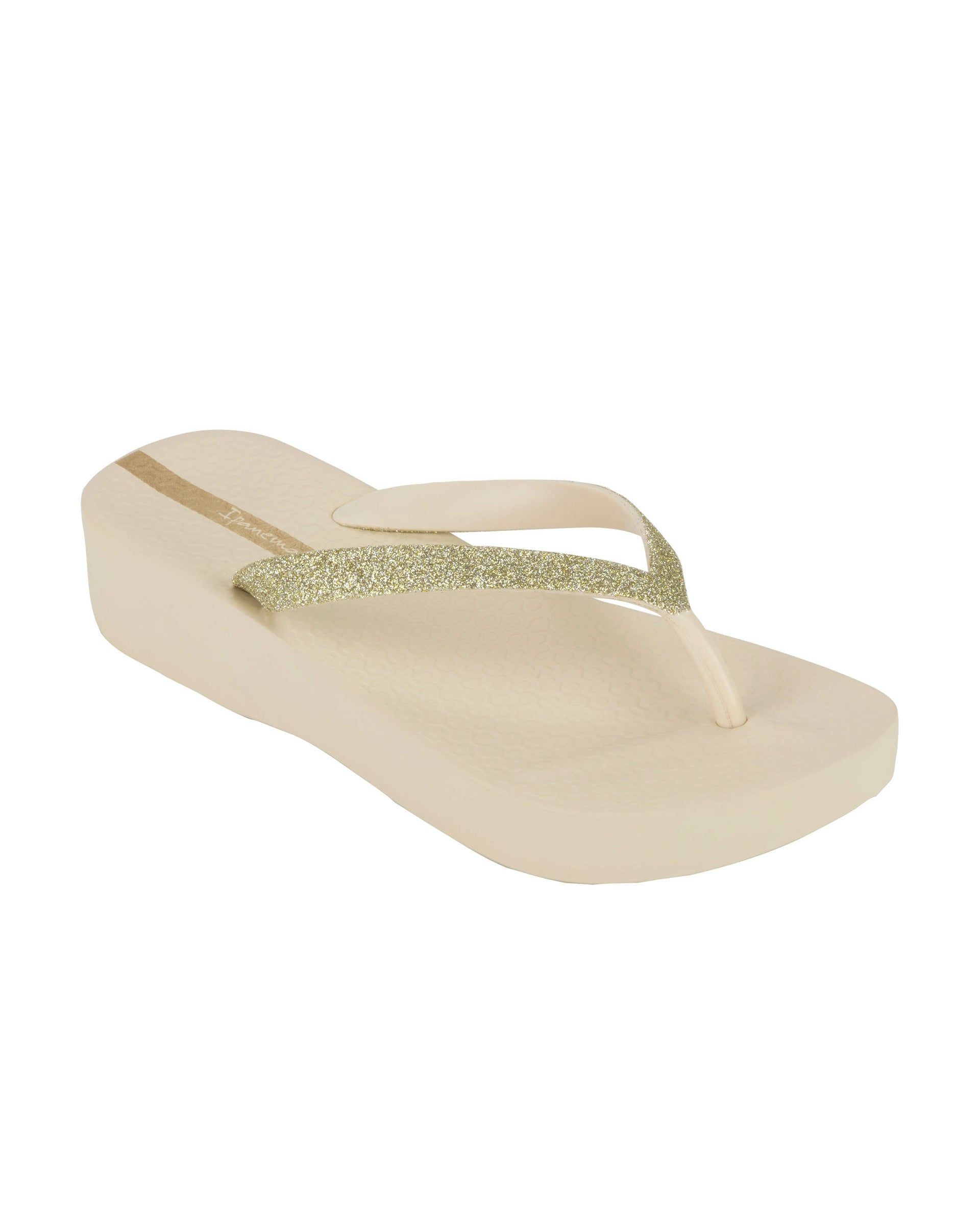 Ipanema Mesh Chic Teenslippers Dames Beige | 80319-SDTU