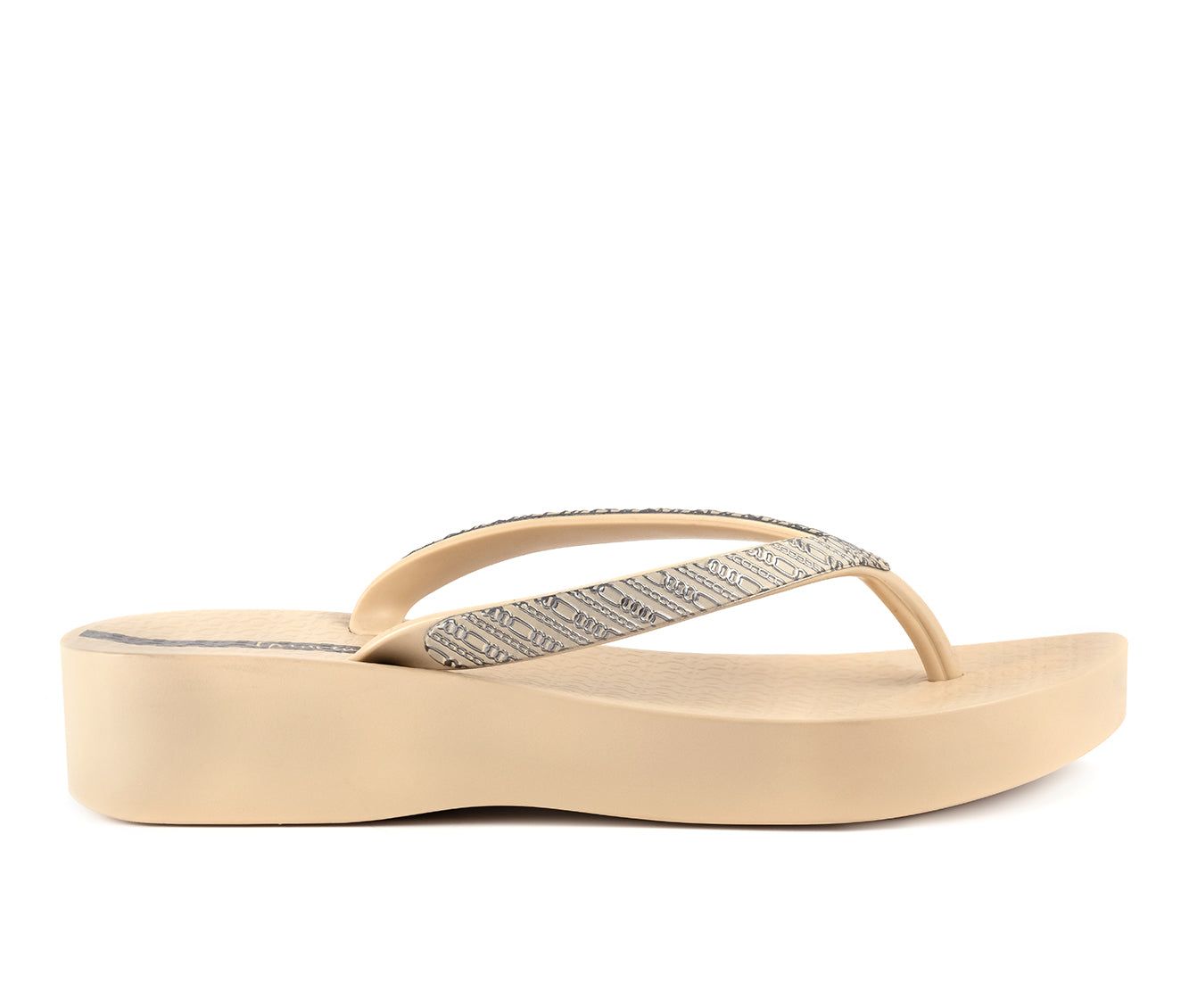 Ipanema Mesh Teenslippers Dames Beige Zilver | 21943-OXHN