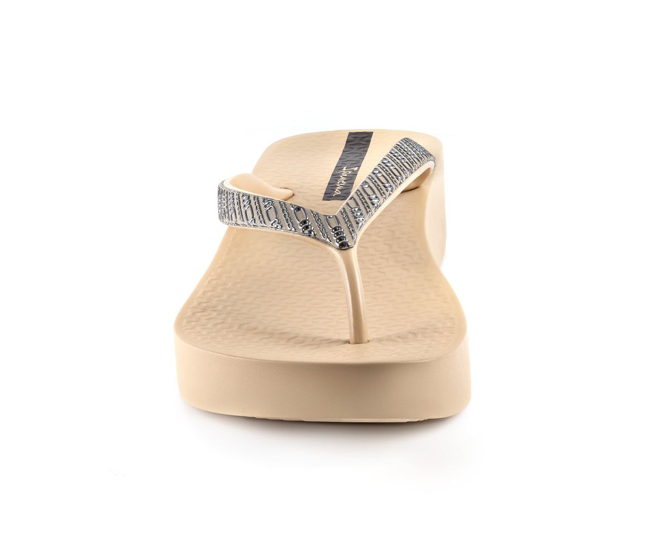 Ipanema Mesh Teenslippers Dames Beige Zilver | 21943-OXHN