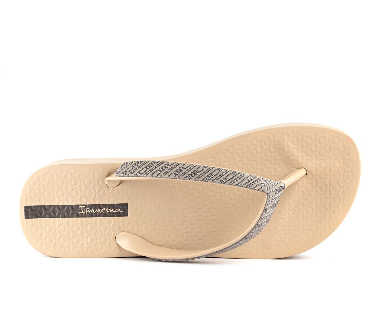 Ipanema Mesh Teenslippers Dames Beige Zilver | 21943-OXHN