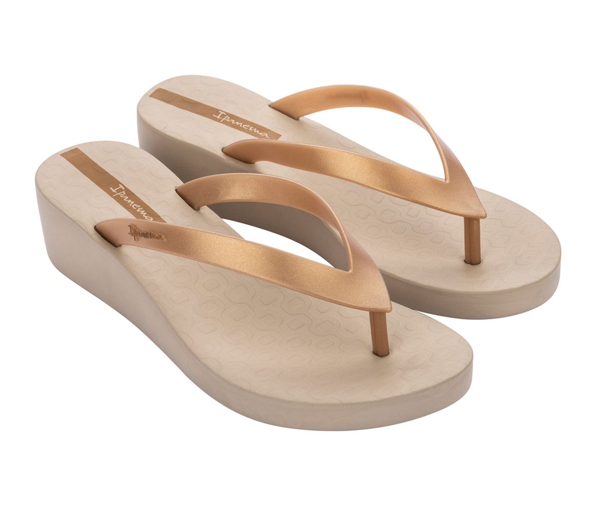 Ipanema Selfie Teenslippers Dames Beige Goud | 98671-ELZP