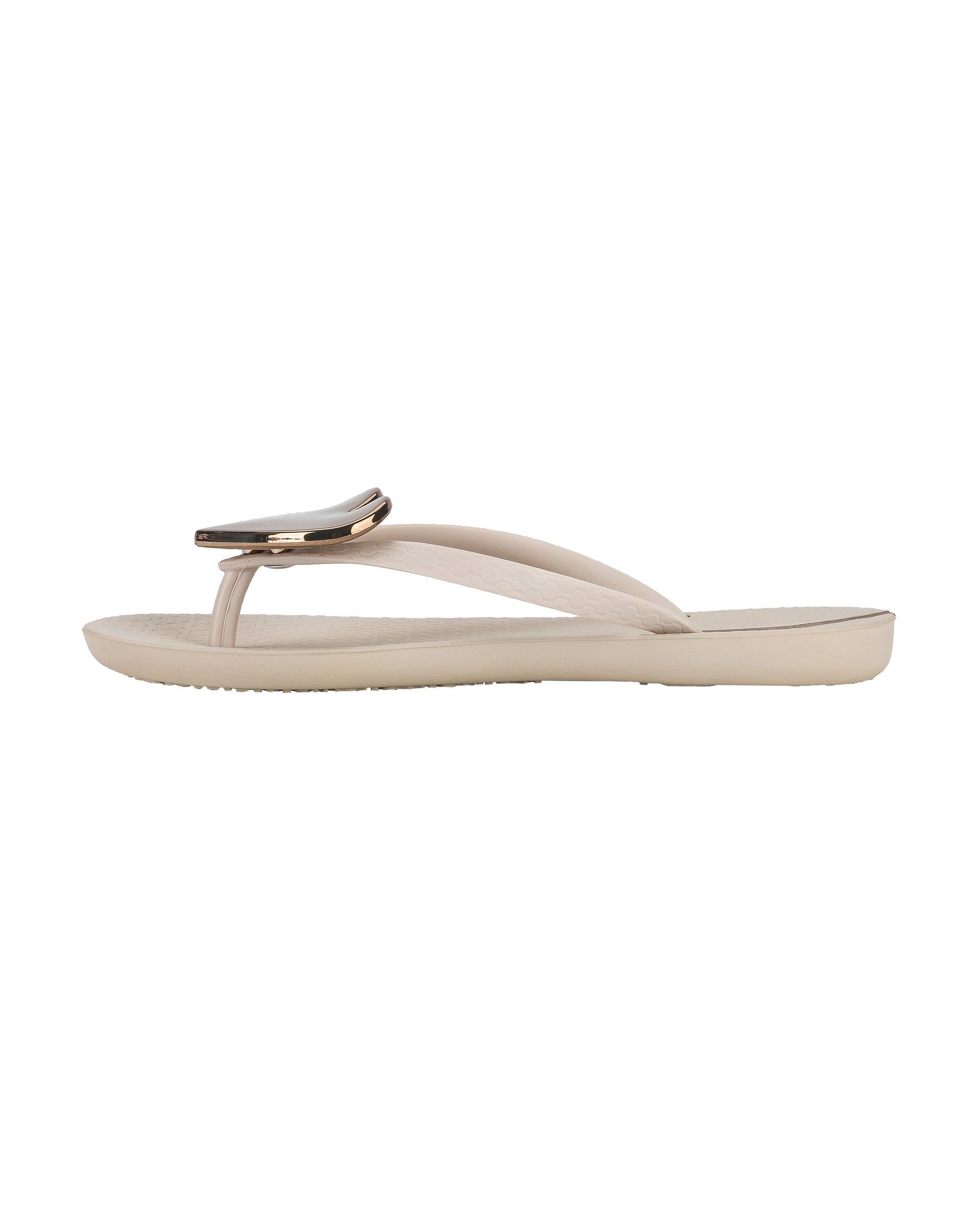 Ipanema Wave Heart Teenslippers Dames Beige Bruin | 20639-JECG