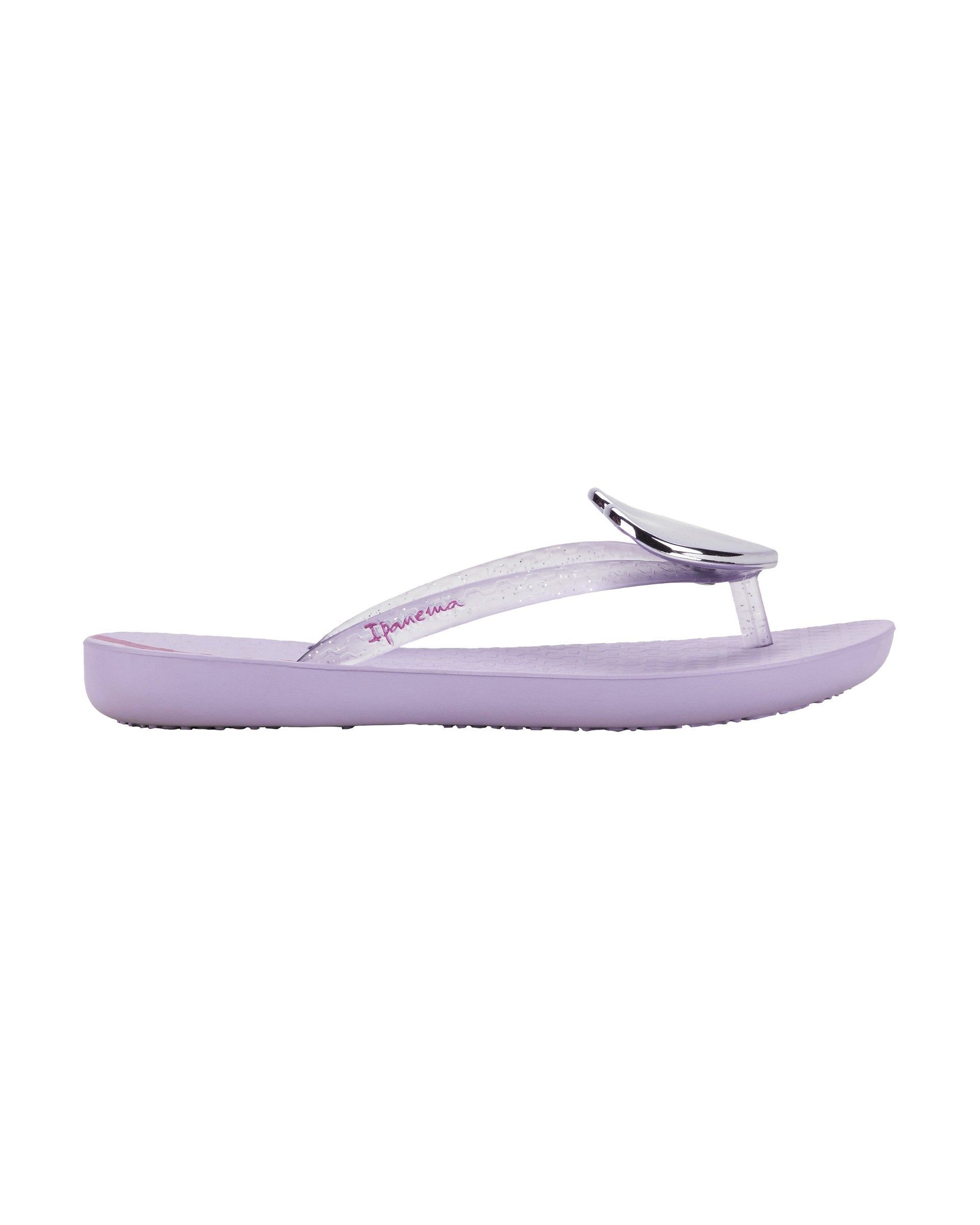 Ipanema Wave Heart Teenslippers Kinderen Paars Paars | 05631-SEZD